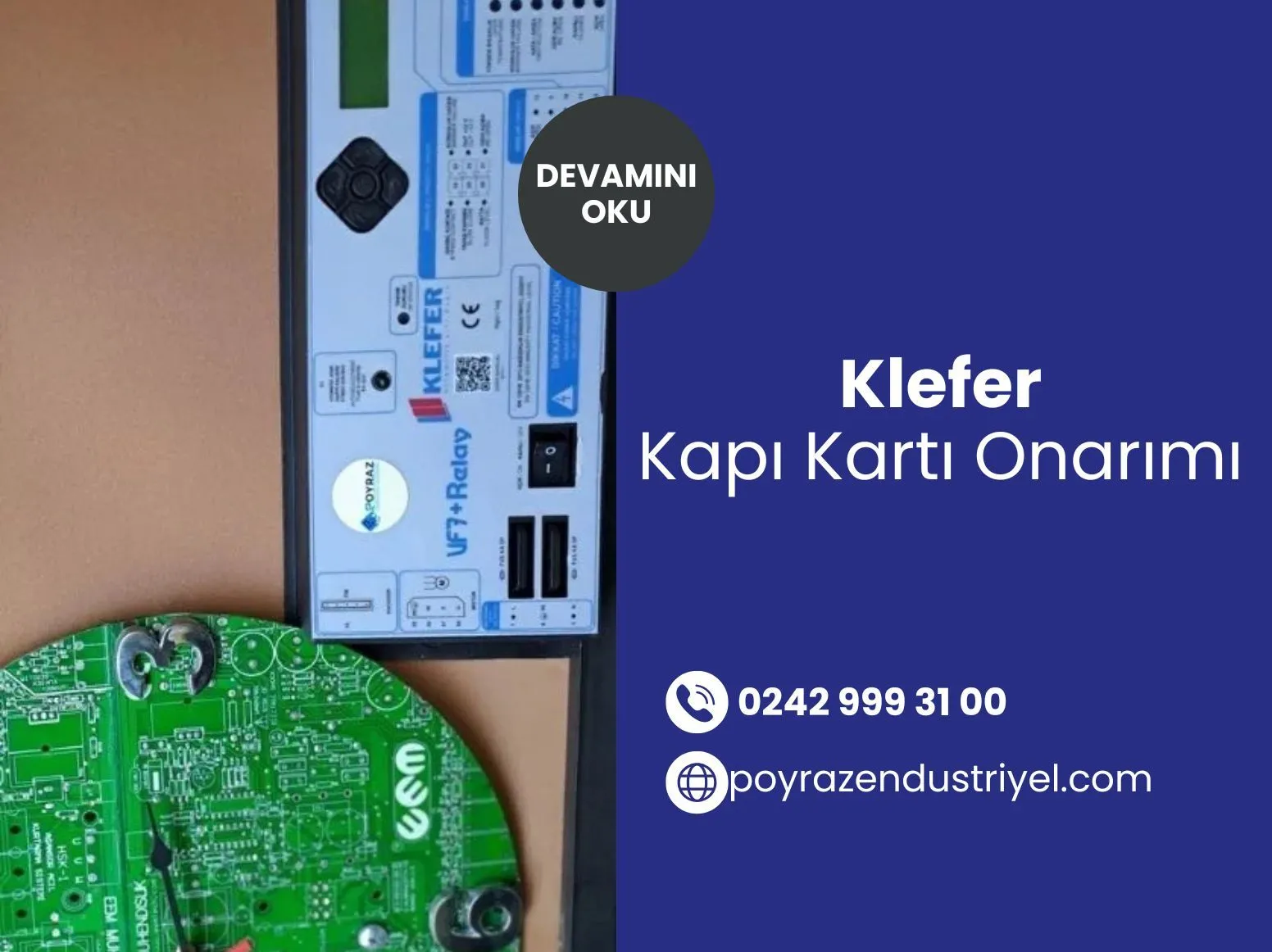 Klefer Kapı Kartı Onarımı